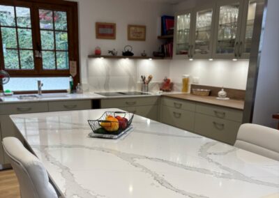 Cuisine réalisée à Trigny (51140) par les Cuisines GARNOTEL